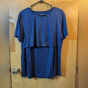 Sosolism Maternity Plus Top